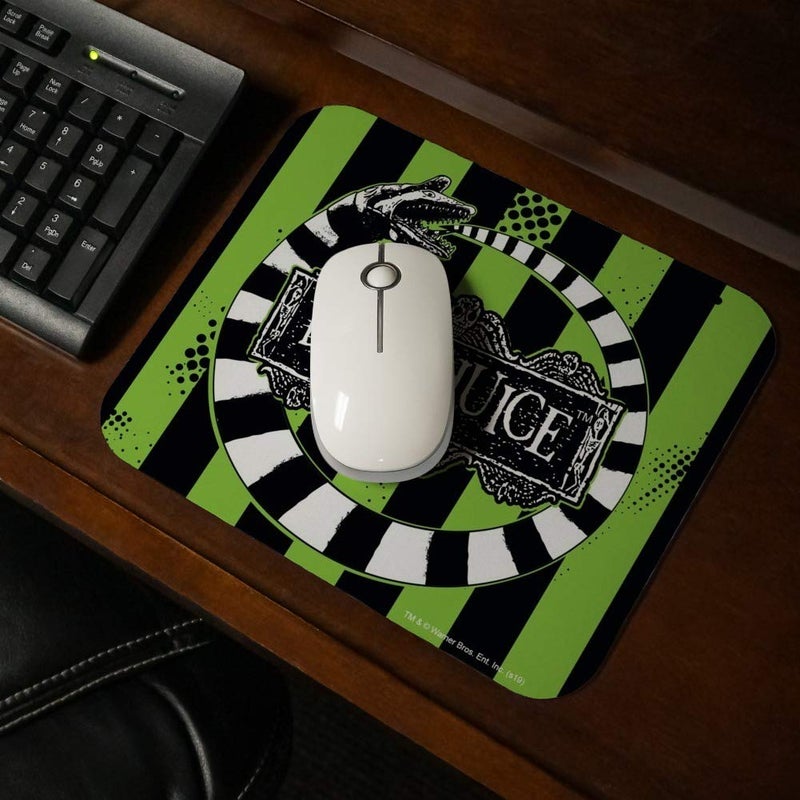 GRAPHICS & MORE Beetlejuice Beetle Worm Low Profile Thin Mouse Pad Mousepad - Image 2